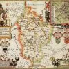 Bedfordshire Historical Map 1000 Piece Jigsaw Puzzle (1610)