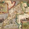 Caernarfonshire Historical Map 1000 Piece Jigsaw Puzzle (1610)