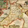 Cardiganshire Historical Map 1000 Piece Jigsaw Puzzle (1610)