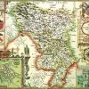 Derbyshire Historical Map 1000 Piece Jigsaw Puzzle (1610)