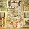 Huntingdonshire Historical Map 1000 Piece Jigsaw Puzzle (1610)