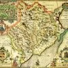 Monmouthshire Historical Map 1000 Piece Jigsaw Puzzle (1610)