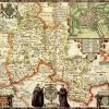 Oxfordshire Historical Map 1000 Piece Jigsaw Puzzle (1610)