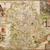 Shropshire Historical Map 1000 Piece Jigsaw Puzzle (1610)