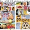 Spot The Musical Instrument - Simon Drew - 1000 Piece Jigsaw