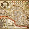 Yorkshire North & East Riding Historical Map 1000 Piece Jigsaw Puzzle (1610)