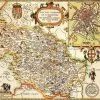 Yorkshire West Riding Historical Map 1000 Piece Jigsaw Puzzle (1610)