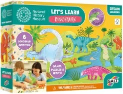 Jumbo Natural History Museum Let's Learn Dinosaurs Activity Pack