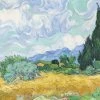 A Wheatfield, With Cypresses - National Gallery 1000 Piece Jigsaw Puzzle
