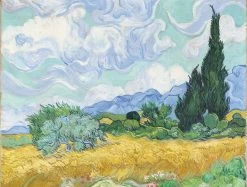 A Wheatfield, With Cypresses - National Gallery 1000 Piece Jigsaw Puzzle