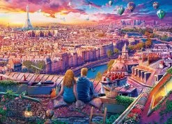 Eurographics Paris Rooftop By Artbeat Studio 1000 Piece Jigsaw Puzzle