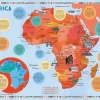 Prisoners Of Geography Africa Map 500 Piece Jigsaw Puzzle