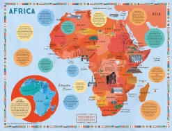 Prisoners Of Geography Africa Map 500 Piece Jigsaw Puzzle