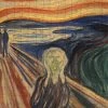 The Scream By Edvard Munch 300 Piece Wooden Jigsaw Puzzle